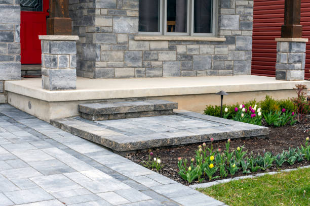Permeable Paver Driveway in Franklin, NH